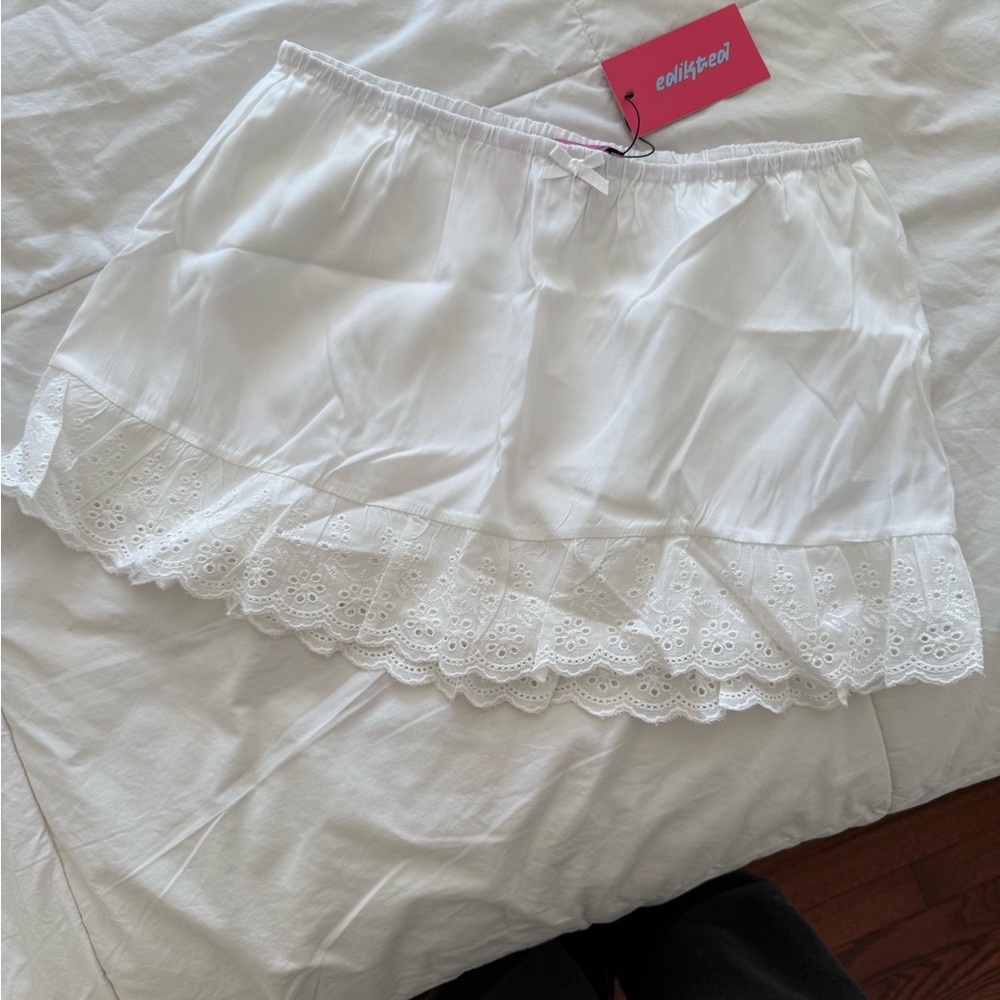 NWT EDIKTED MINI SKIRT